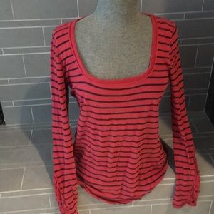 Free People M stripped top